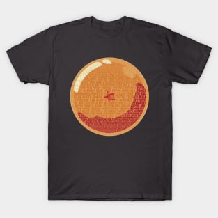Dragon Ball Typography T-Shirt